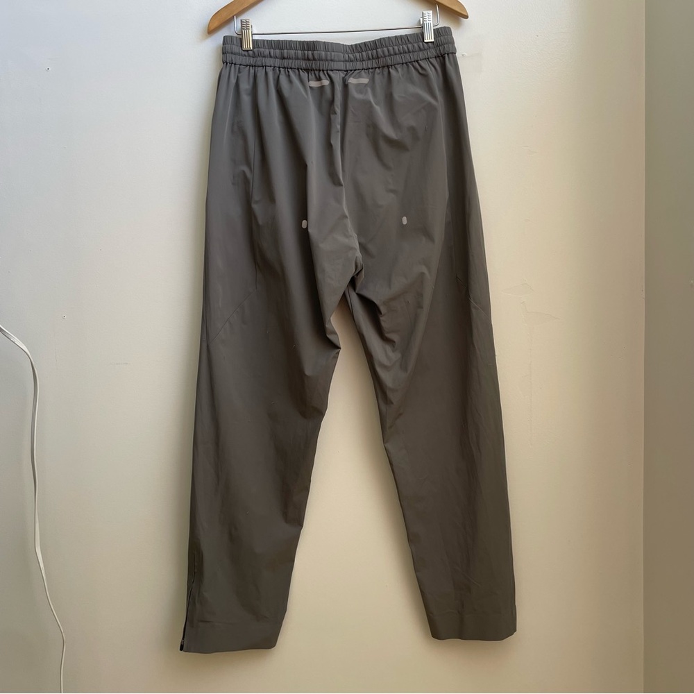 Jian Ye Basic Unit Gray Technical Track Jogger Pa… - image 2